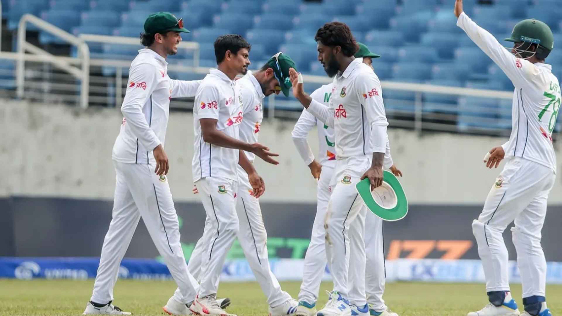 ১৫ বছর পর ওয়েস্ট ইন্ডিজের মাটিতে বাংলাদেশের টেস্ট জয়